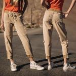 Pantalon cargo femme Freeman T Porter Celine Jazz beige