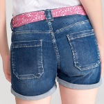 Short en jean femme Le Temps des Cerises Bloom