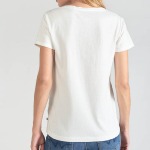 T Shirt Le Temps des Cerises femme Savana blanc