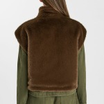 Veste réversible sans manches Le Temps des Cerises Fauve