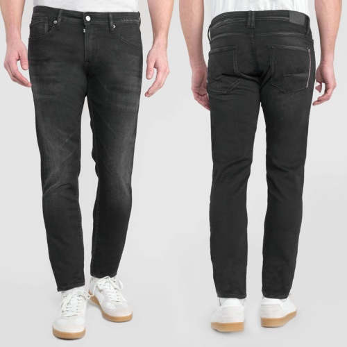 Jogg Jeans Le Temps des Cerises homme 711 noir W5189