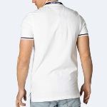 Polo blanc Tommy Jeans homme