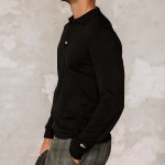 Pull col polo Freeman T Porter Mathew noir
