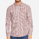 Chemise Tommy Hilfiger homme en coton à carreaux