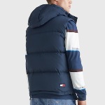 Doudoune sans manches Tommy Hilfiger Jeans bleu marine