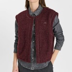 Gilet sans manches Le Temps des Cerises Badis bordeaux