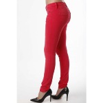 Jean femme Freeman T Porter Alexa Magic Slim rouge fushia