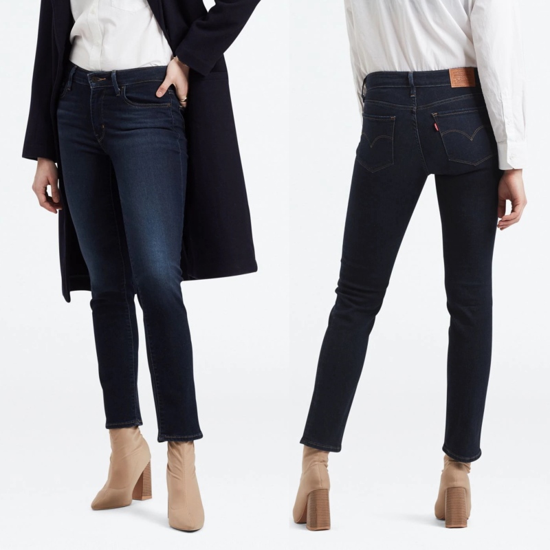 Jean Levi's ® femme 712 coupe droite ajustée london indigo