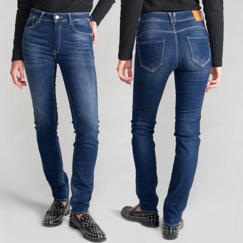 Jeans femme Le Temps des Cerises Pulp Casal coupe droite taille haute