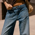 Jeans Flare Freeman T Porter Jessy Brew