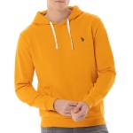 Sweat à capuche Us Polo Assn jaune moutarde