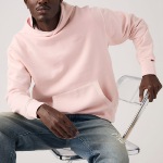 Sweat capuche rose Levi's