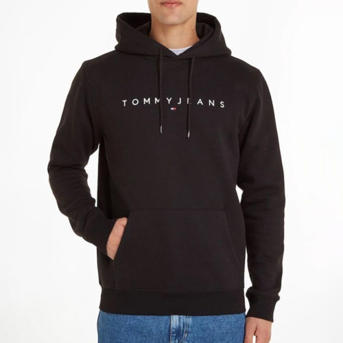 Sweat capuche Tommy Hilfiger Jeans homme noir