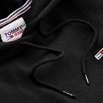 Sweat capuche femme Tommy Hilfiger Jeans noir