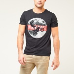 T Shirt Le Temps des Cerises homme Pepone noir