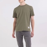 T Shirt kaki Replay Jeans pour homme