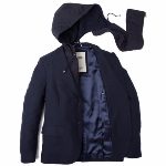 Manteau Blazer homme Tommy Hilfiger modèle Jerry bleu marine