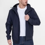 Veste capuche softshell Bombers Original Moorehead navy