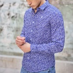 Chemise Freeman T Porter homme Yoris Linum
