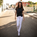 jean Freeman T Porter Alexa blanc pour femme