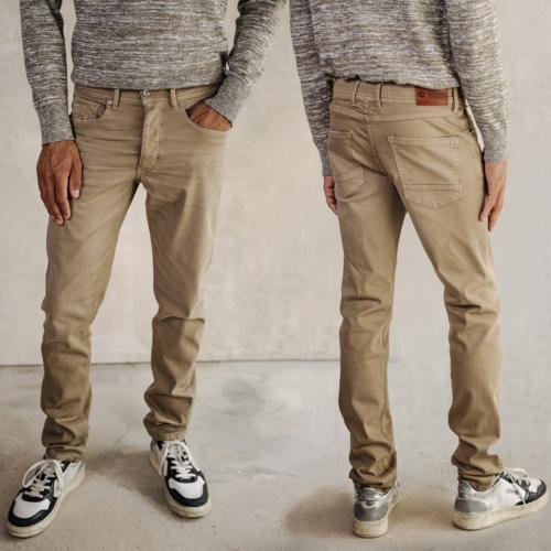 Jean beige Freeman T Porter Jimmy Saloon Kelp