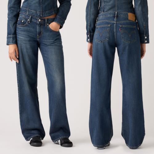 Jeans taille basse large Levis ® femme Low Loose