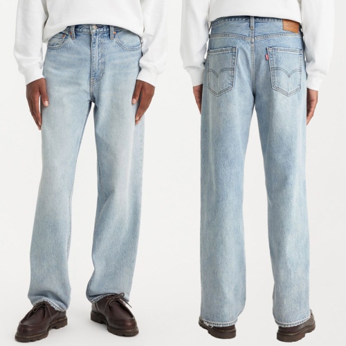 Jeans Levis ® 568 coupe large loose straight bleu clair