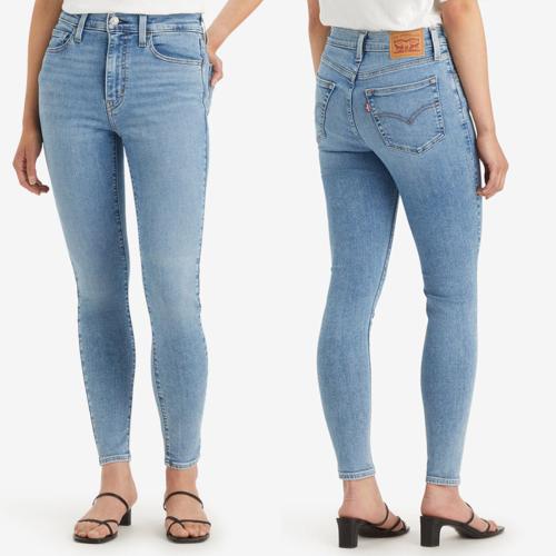 Jeans Levi's ® 720 high rise super skinny taille haute clair