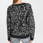 Pull femme Le Temps des Cerises Dallas Léopard noir