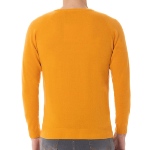 Pull en laine Us Polo Assn homme jaune moutarde