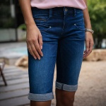 Short en jean femme Freeman T Porter Belixa Carnaby