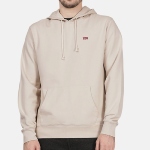 Sweat Levis homme beige logo rouge