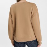 Sweat femme Le Temps des Cerises Lacet beige