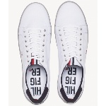 Chaussures Tommy Hilfiger blanches modèle Harlow