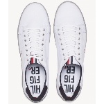 Chaussures Tommy Hilfiger blanches modèle Harlow