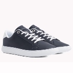 Chaussures Tommy Hilfiger homme en cuir bleu marine