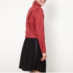 Blouson Perf femme Le Temps des Cerises rouge velvet