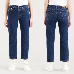 Jeans Levi's ® femme 501 Crop Salsa Stonewash