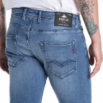 Jeans Replay Grover medium blue coupe droite straight