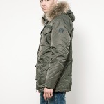 Parka homme Le Temps des Cerises Kase kaki army