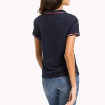 Polo femme bleu marine Tommy Hilfiger Jeans