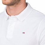 Polo Tommy Hilfiger modèle Pilot Polo blanc pour homme