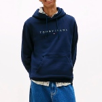 Sweat capuche Tommy Hilfiger Jeans homme bleu marine
