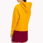 Sweat capuche femme Tommy Hilfiger Jeans jaune