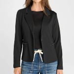 Veste blazer Le Temps des Cerises Lesly noir