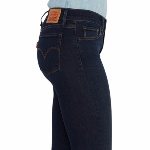 Jean Levis femme modèle 710 Innovation Super Skinny délavage Deep End