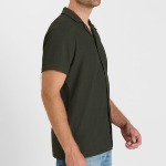 Chemise manches courtes Le Temps des Cerises Laris kaki