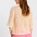 Gilet cardigan femme Le Temps des Cerises Elmar beige