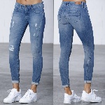 jean femme Freeman T Porter Tracie super slim feller en promo