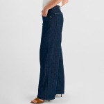 Jeans wide legs brut femme Le Temps des Cerises Lauryn wash